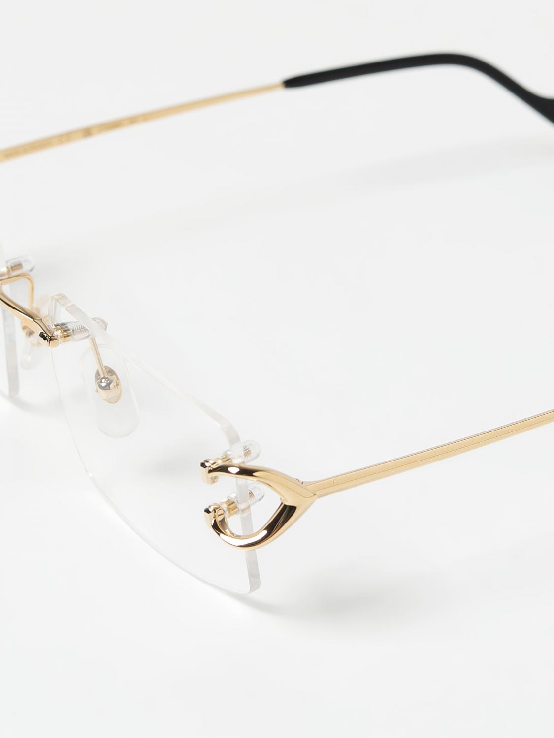 CARTIER OPTICAL FRAMES: Optical frames men Cartier, Gold - Img 4