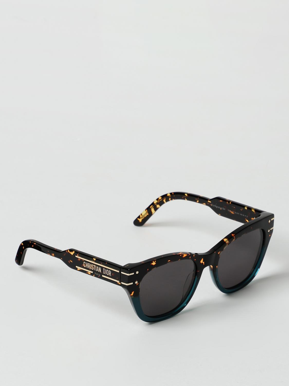サングラス DIOR Woman Sunglasses Green DIORSIGNATURE B4I 27a0 DIOR: Sunglasses woman - Green | Dior sunglasses