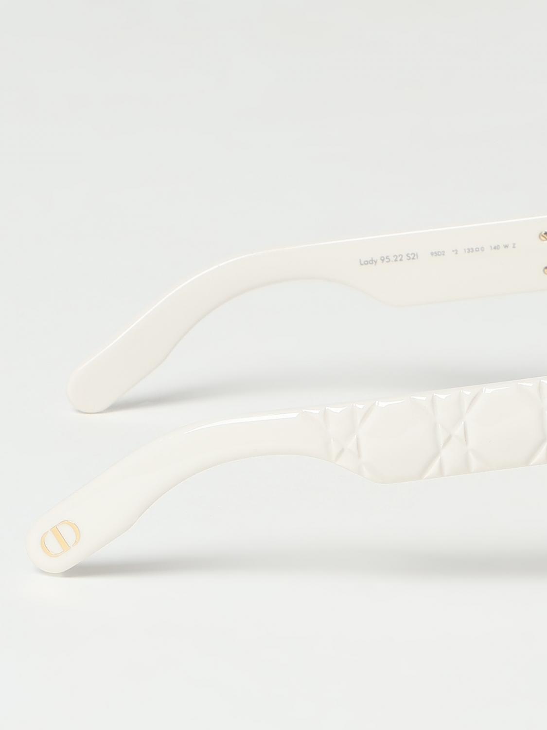 DIOR OCCHIALI DA SOLE: Occhiali da sole Lady 95.22 S2I Dior, Bianco - Img 4