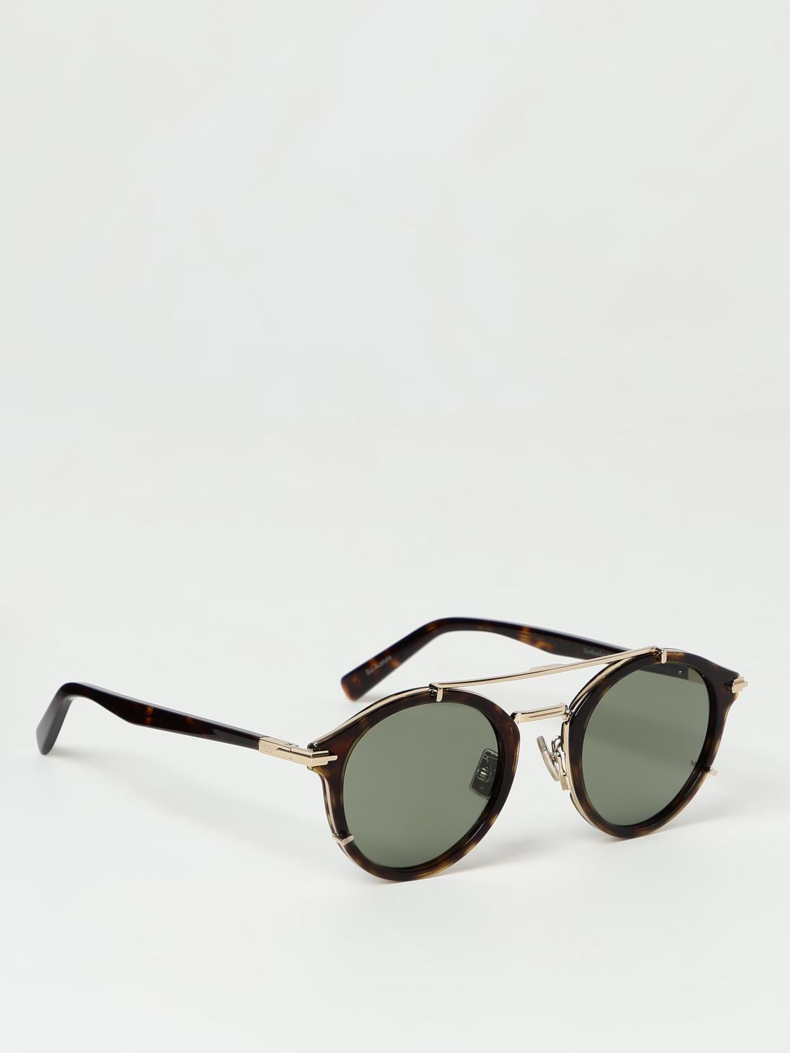 DIOR СОЛНЦЕЗАЩИТНЫЕ ОЧКИ: Солнцезащитные очки DiorBlackSuit R7U BioAcetate Dior, Золотой - Img 1