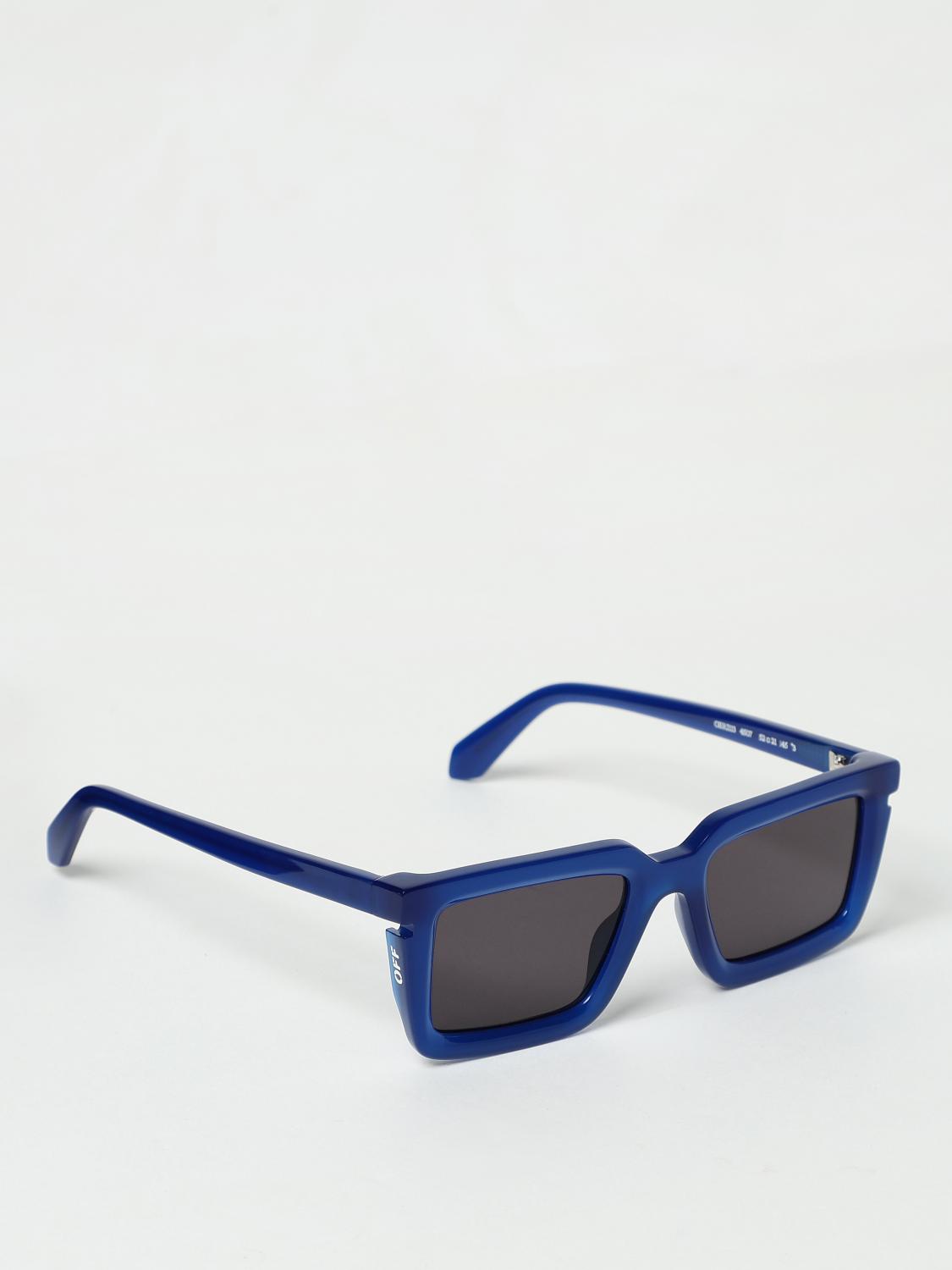 OFF-WHITE SUNGLASSES: Sunglasses men Off-white, Blue - Img 1