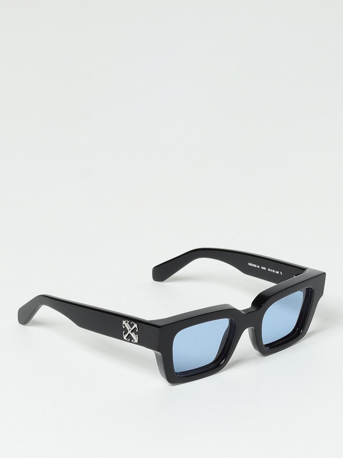 OFF-WHITE СОЛНЦЕЗАЩИТНЫЕ ОЧКИ: Солнцезащитные очки Мужское Off-white, Черный - Img 1