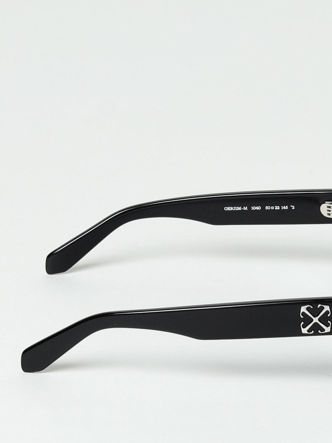 OFF-WHITE СОЛНЦЕЗАЩИТНЫЕ ОЧКИ: Солнцезащитные очки Мужское Off-white, Черный - Img 4