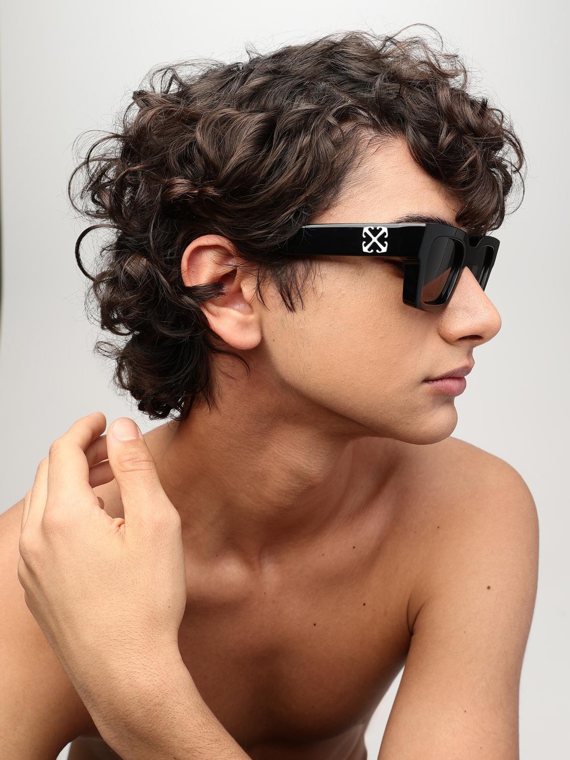 OFF-WHITE SUNGLASSES: Sunglasses men Off-white, Black 1 - Img 2