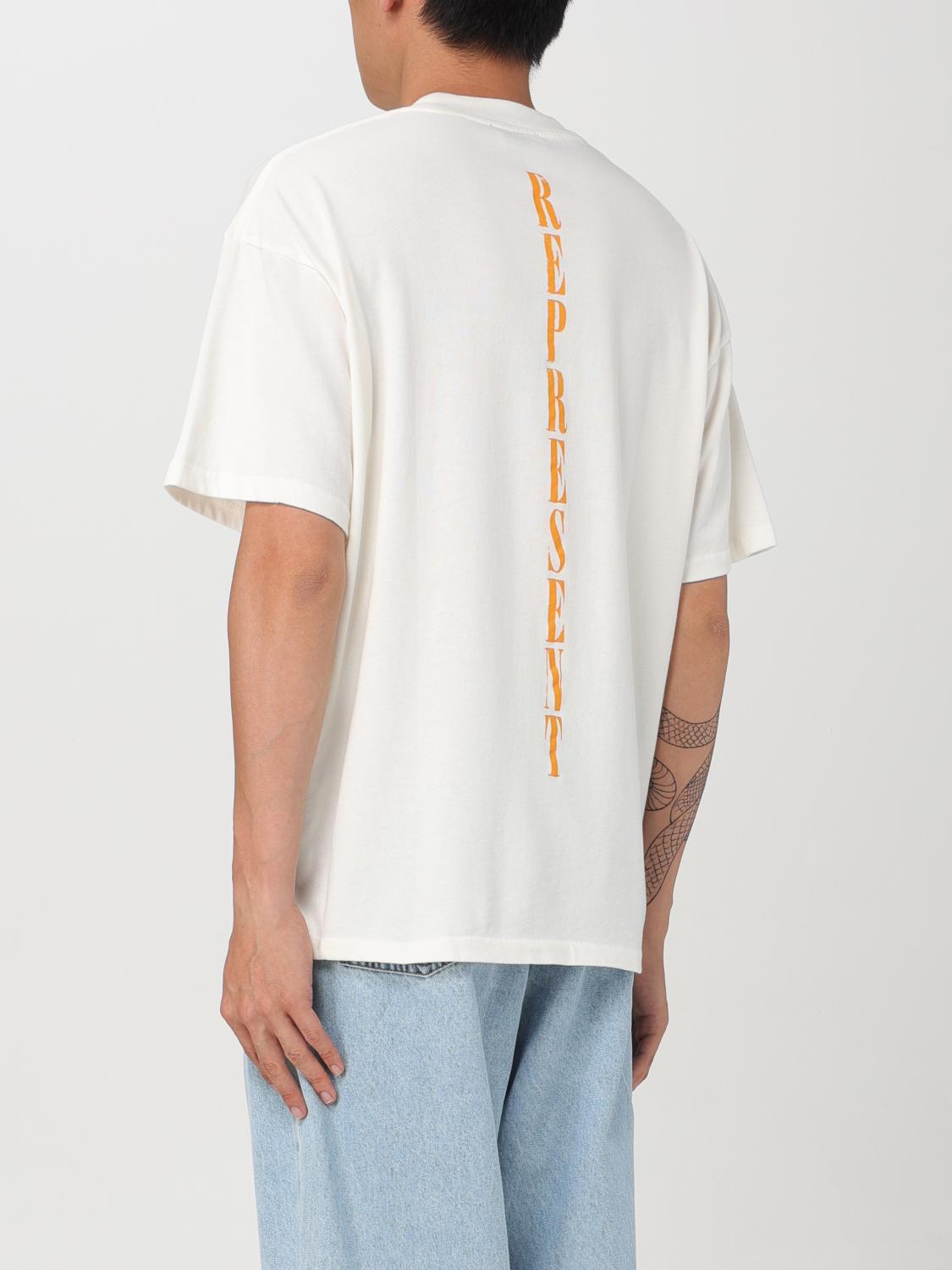 REPRESENT T-SHIRT: T-shirt men Represent, White - Img 2