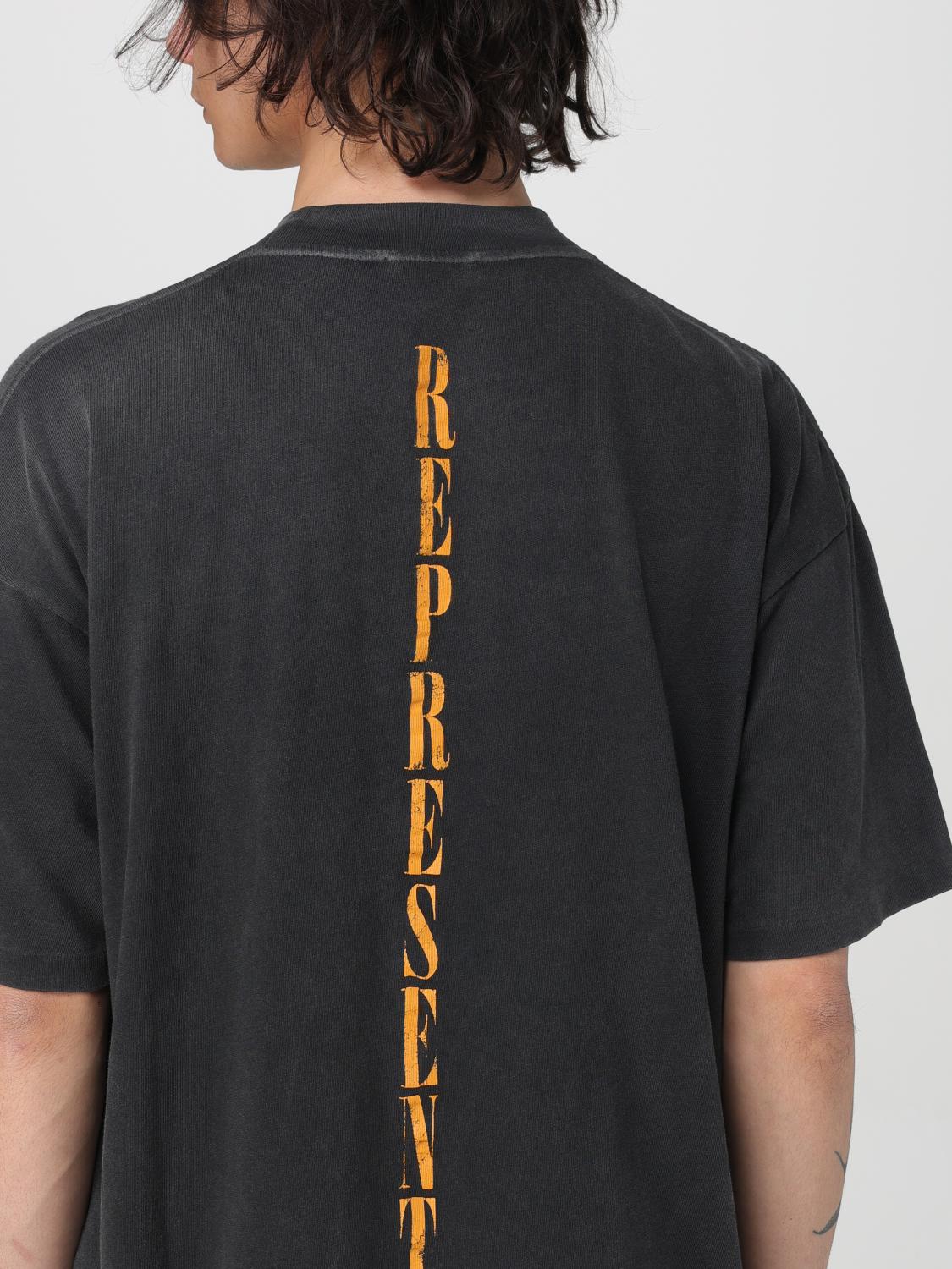 REPRESENT T-SHIRT: T-shirt men Represent, Black - Img 3