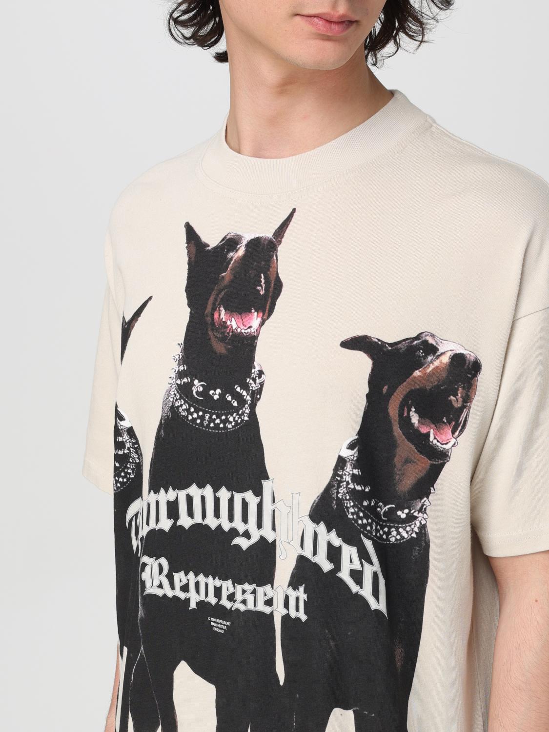 REPRESENT T-SHIRT: T-shirt men Represent, White - Img 3