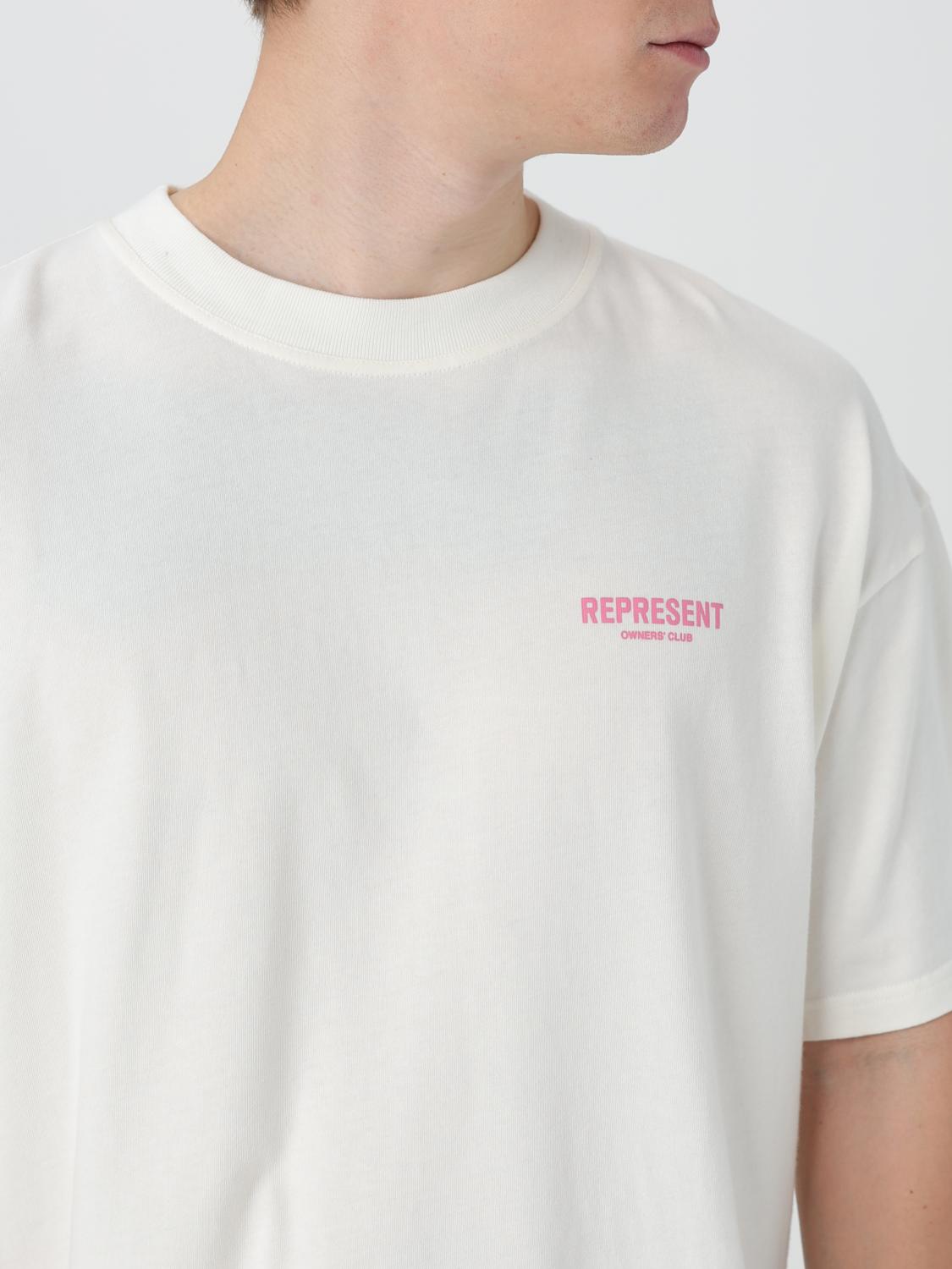 REPRESENT T-SHIRT: T-shirt men Represent, White - Img 3