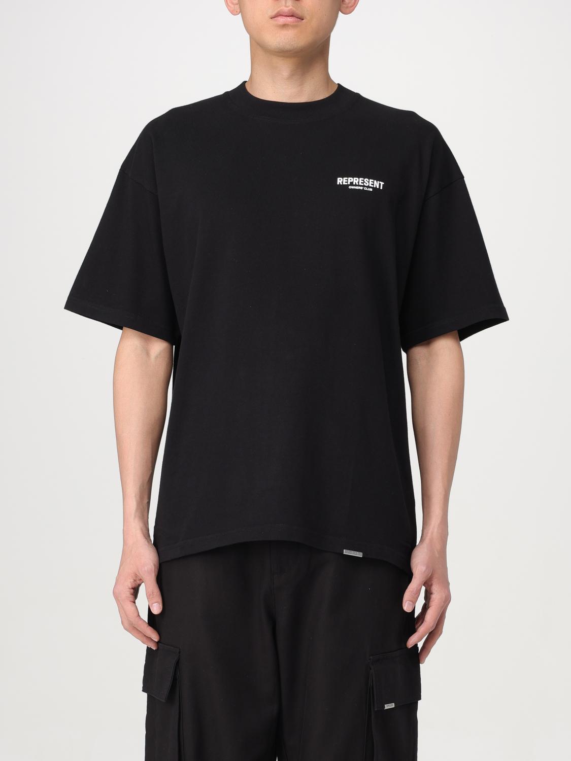 REPRESENT T-SHIRT: T-shirt herren Represent, Schwarz - Img 1