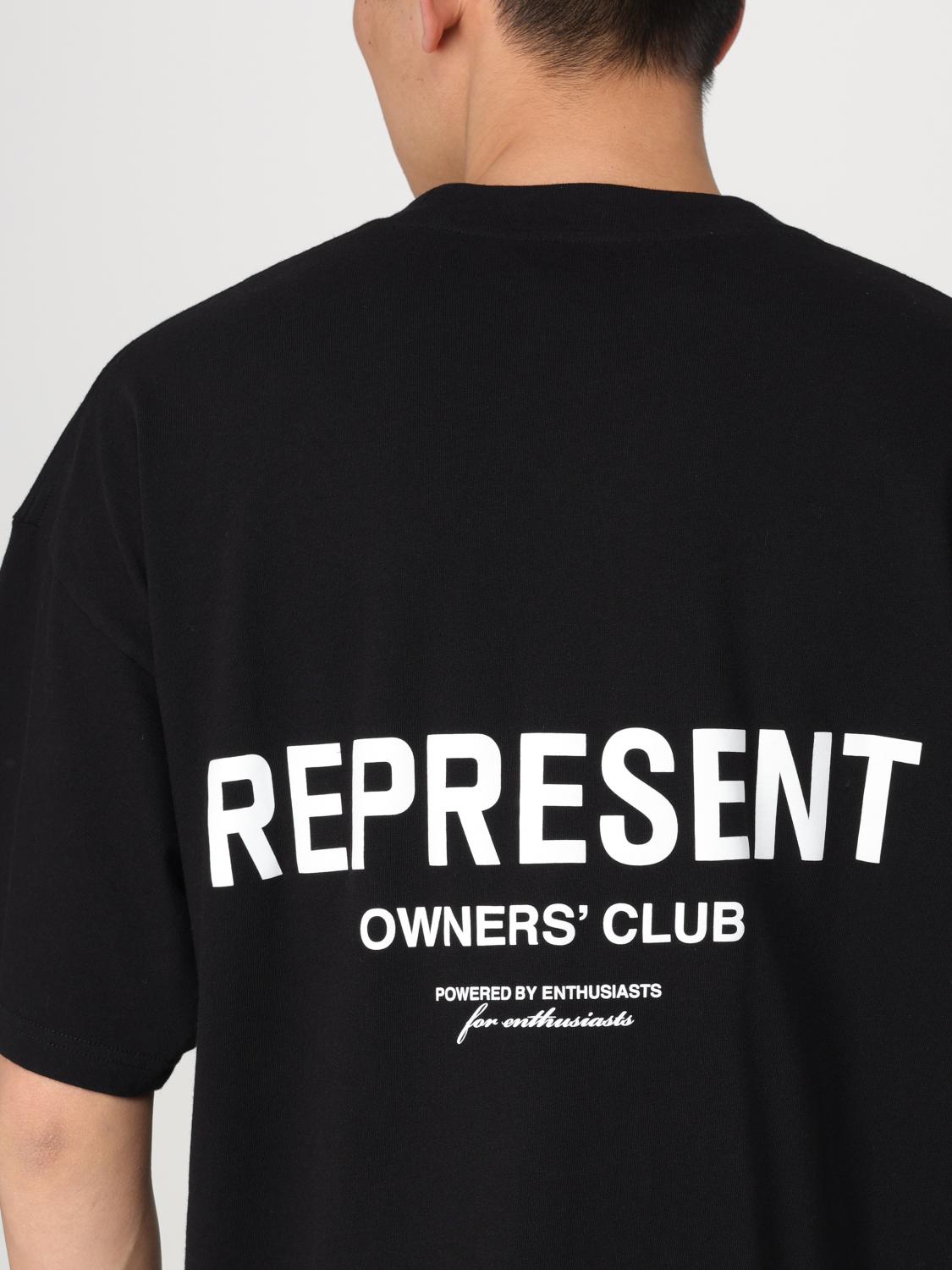 REPRESENT T-SHIRT: T-shirt herren Represent, Schwarz - Img 3