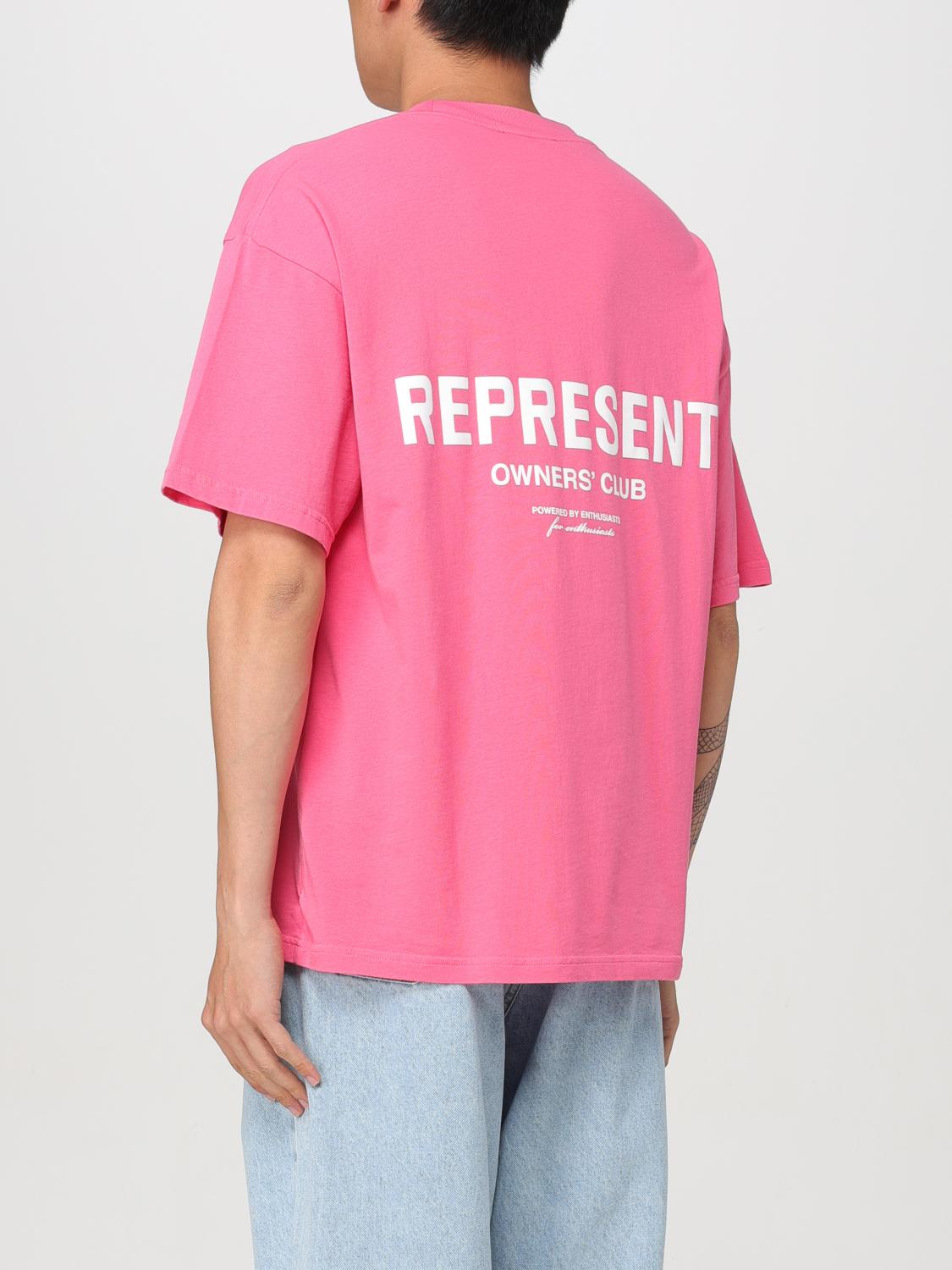 REPRESENT T-SHIRT: T-shirt herren Represent, Pink - Img 2