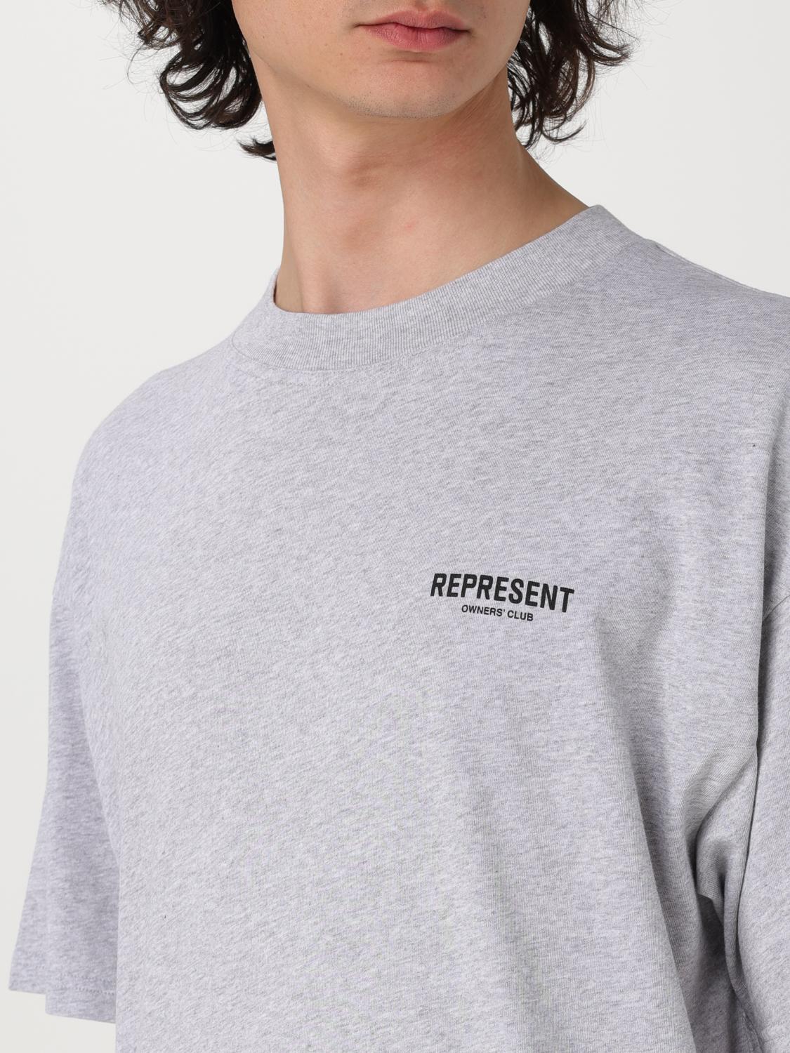 REPRESENT T-SHIRT: T-shirt men Represent, Grey - Img 3