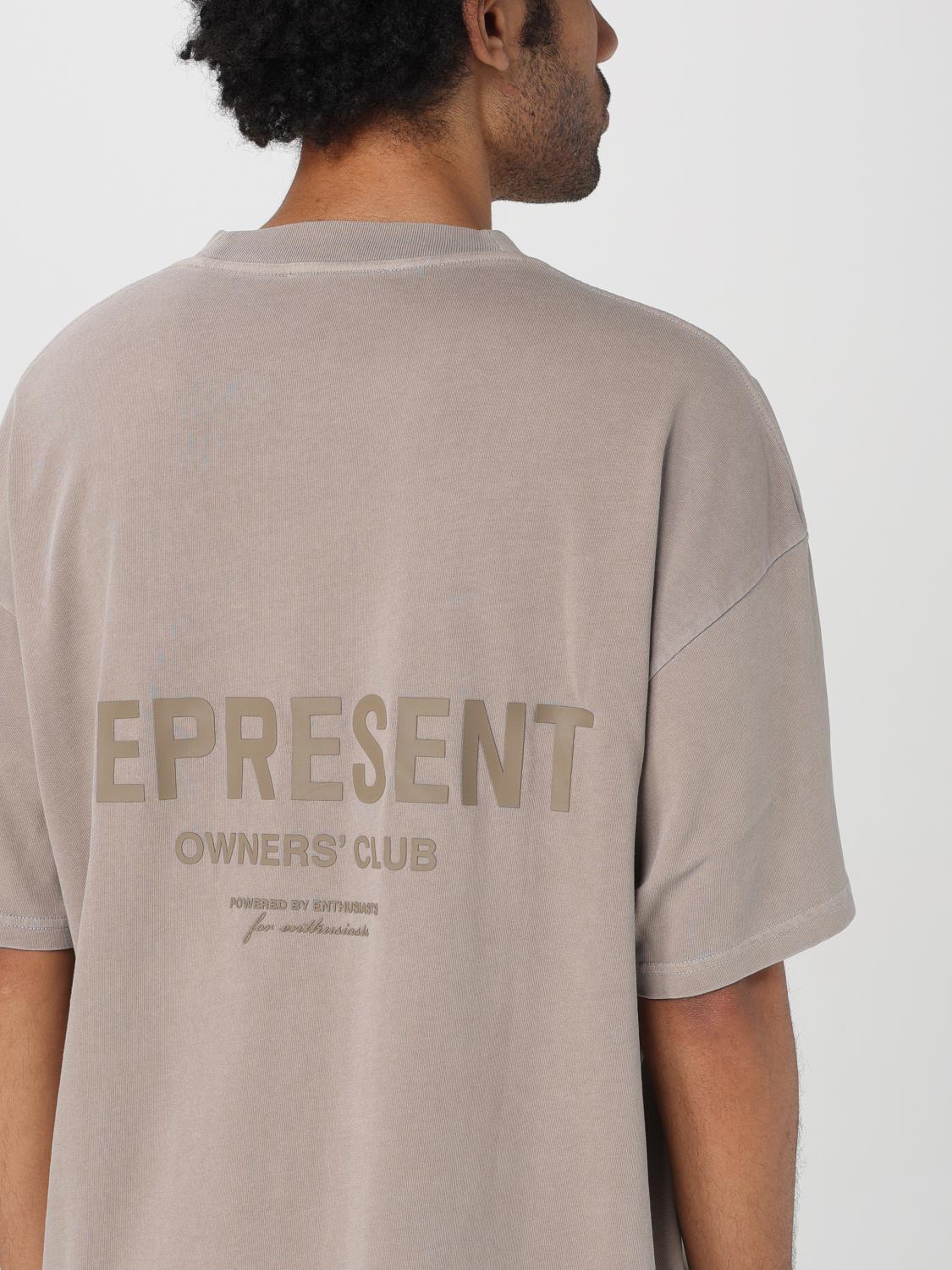REPRESENT T-SHIRT: T-shirt men Represent, Beige - Img 4