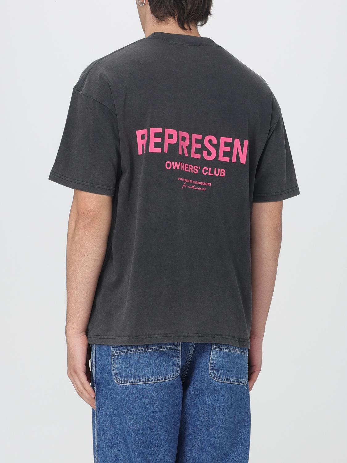 REPRESENT T-SHIRT: T-shirt men Represent, Mouse Grey - Img 2