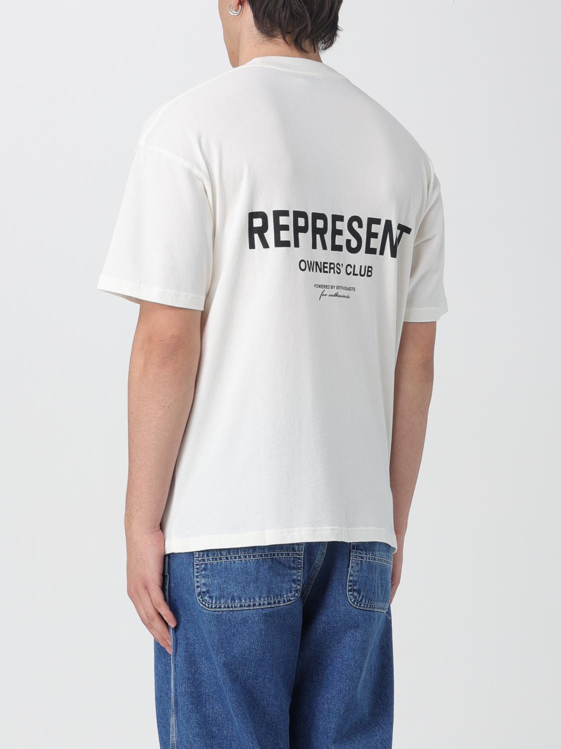 REPRESENT T-SHIRT: T-shirt men Represent, White 1 - Img 2