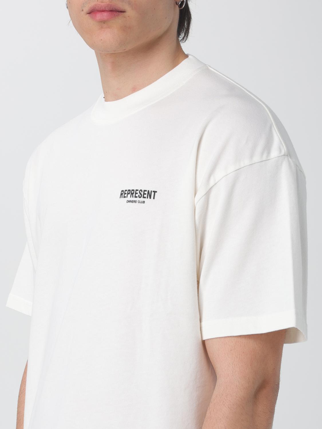 REPRESENT T-SHIRT: T-shirt men Represent, White 1 - Img 3