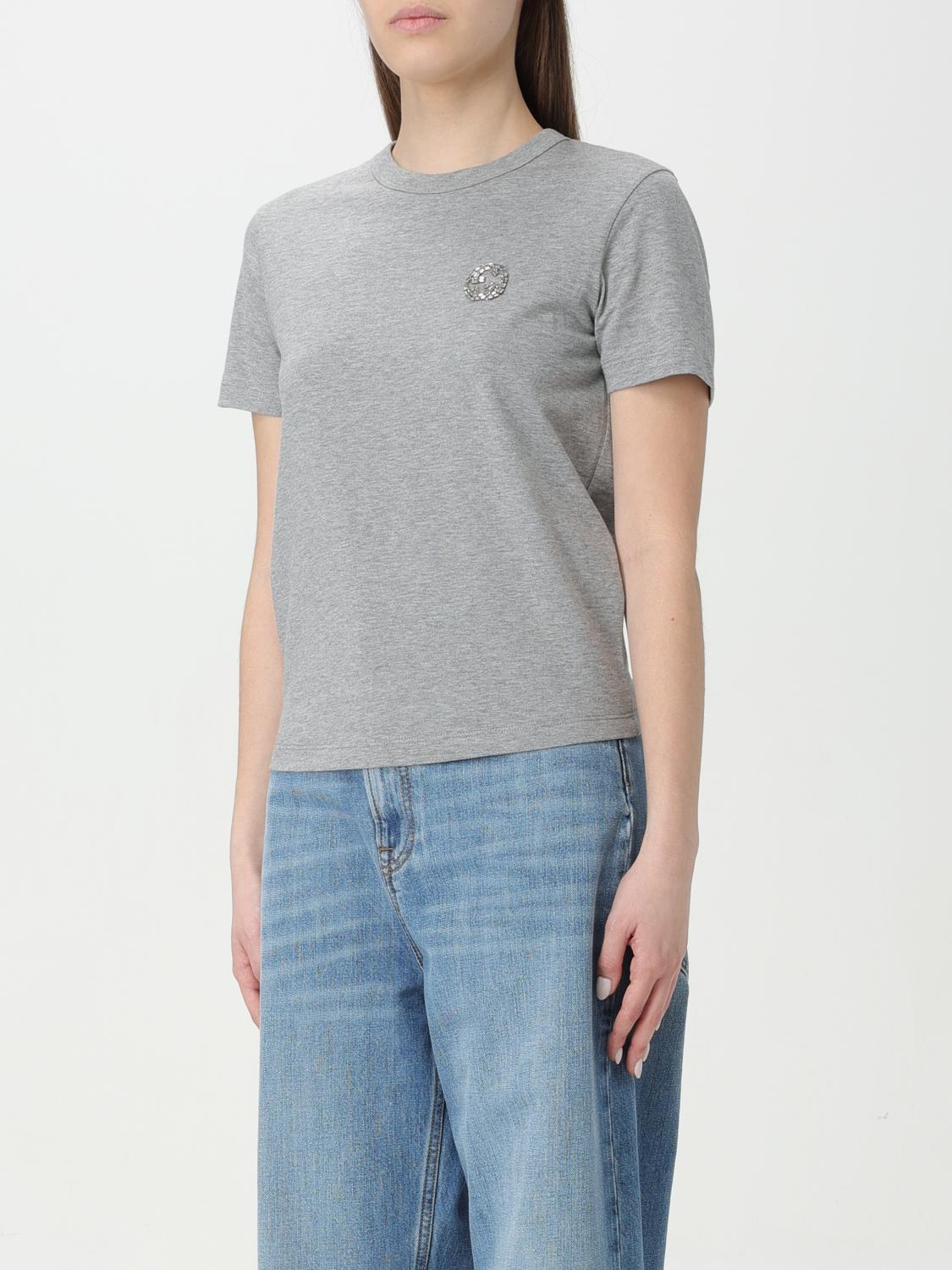 Gucci Tシャツ レディース - グレー | 748287XJGDW | GIGLIO.COM