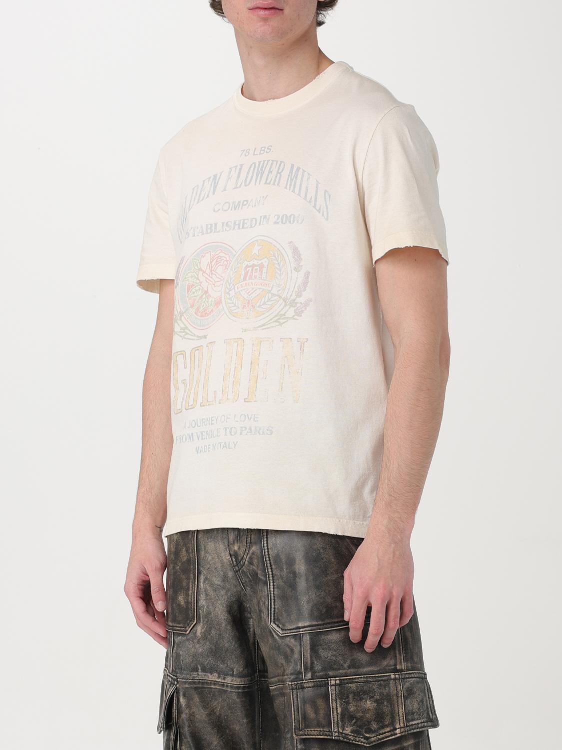 GOLDEN GOOSE: T-shirt men - Multicolor | Golden Goose t