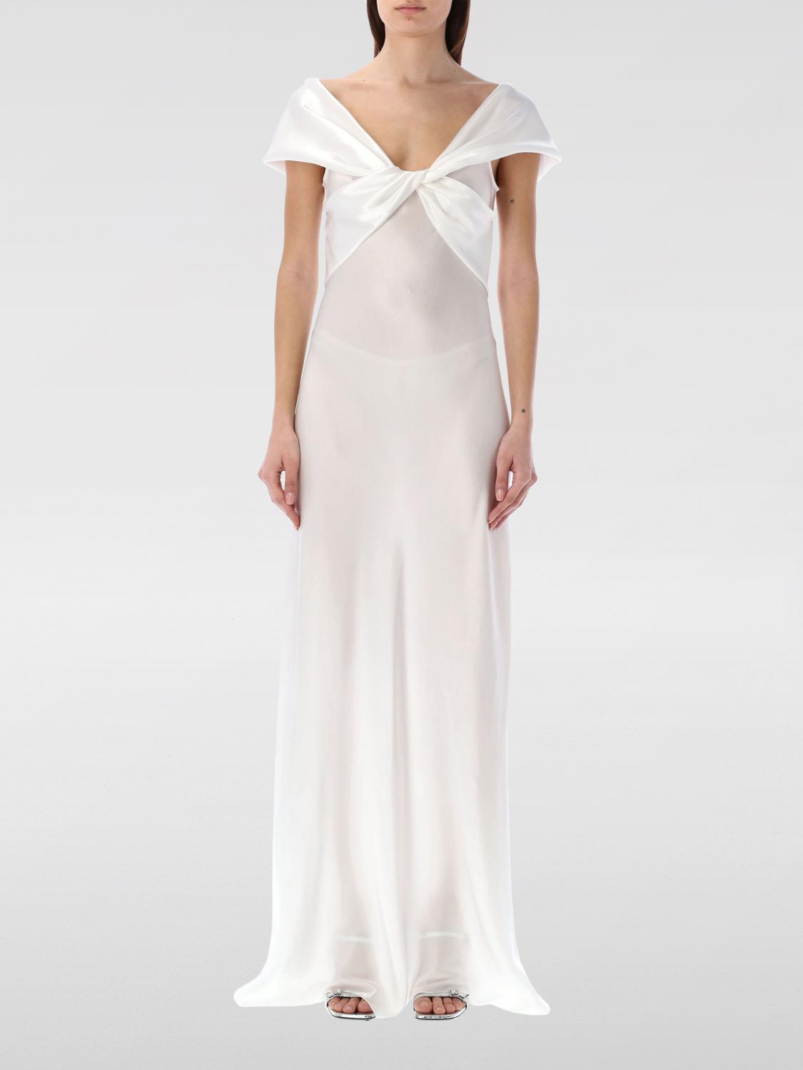 ワンピース A FERRETTI Women Dresses A0445 1639 0001 White ALBERTA FERRETTI: Dress woman - White | Alberta Ferretti