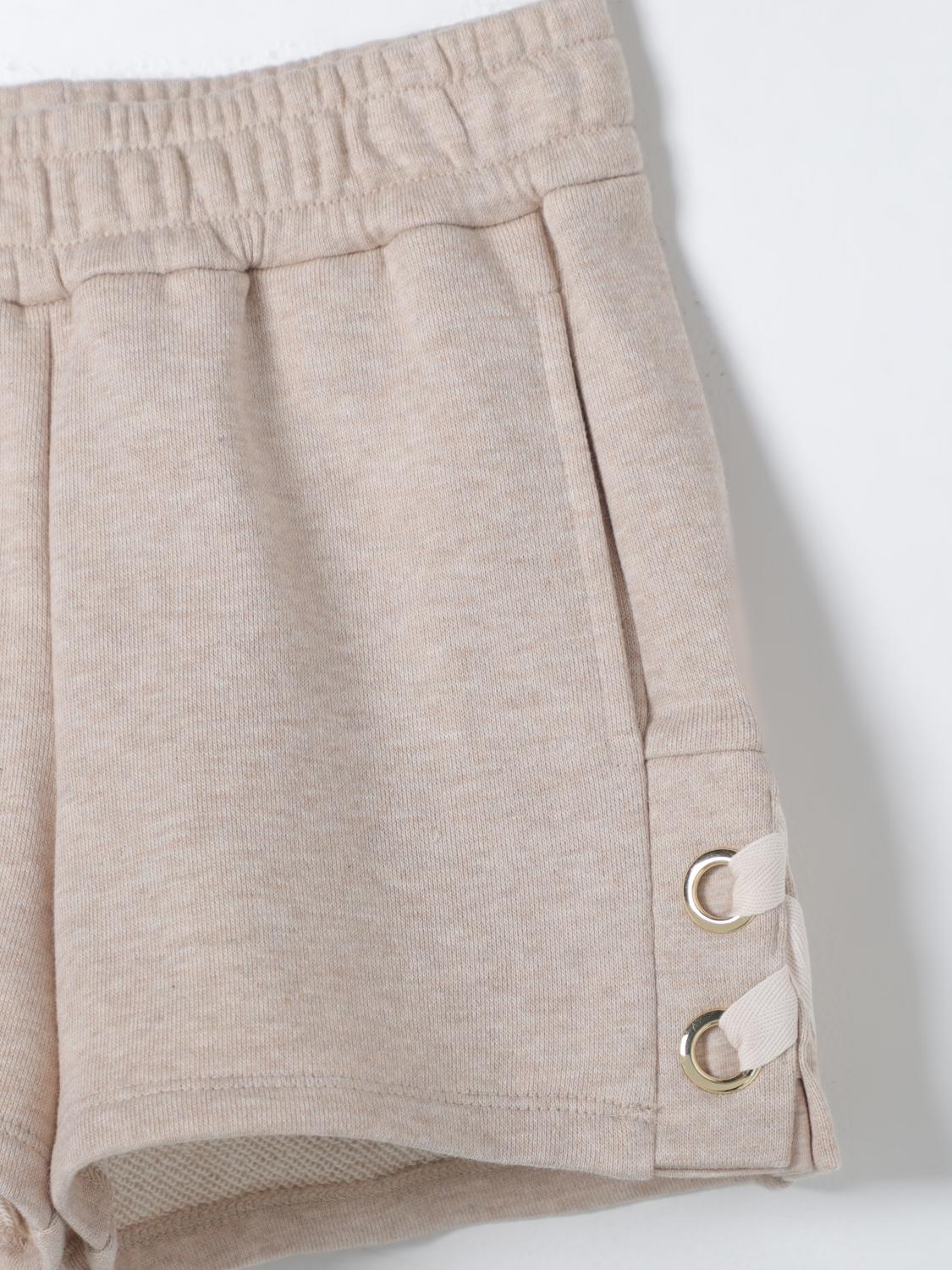 CHLOÉ SHORTS: Shorts kids ChloÉ, Beige - Img 3