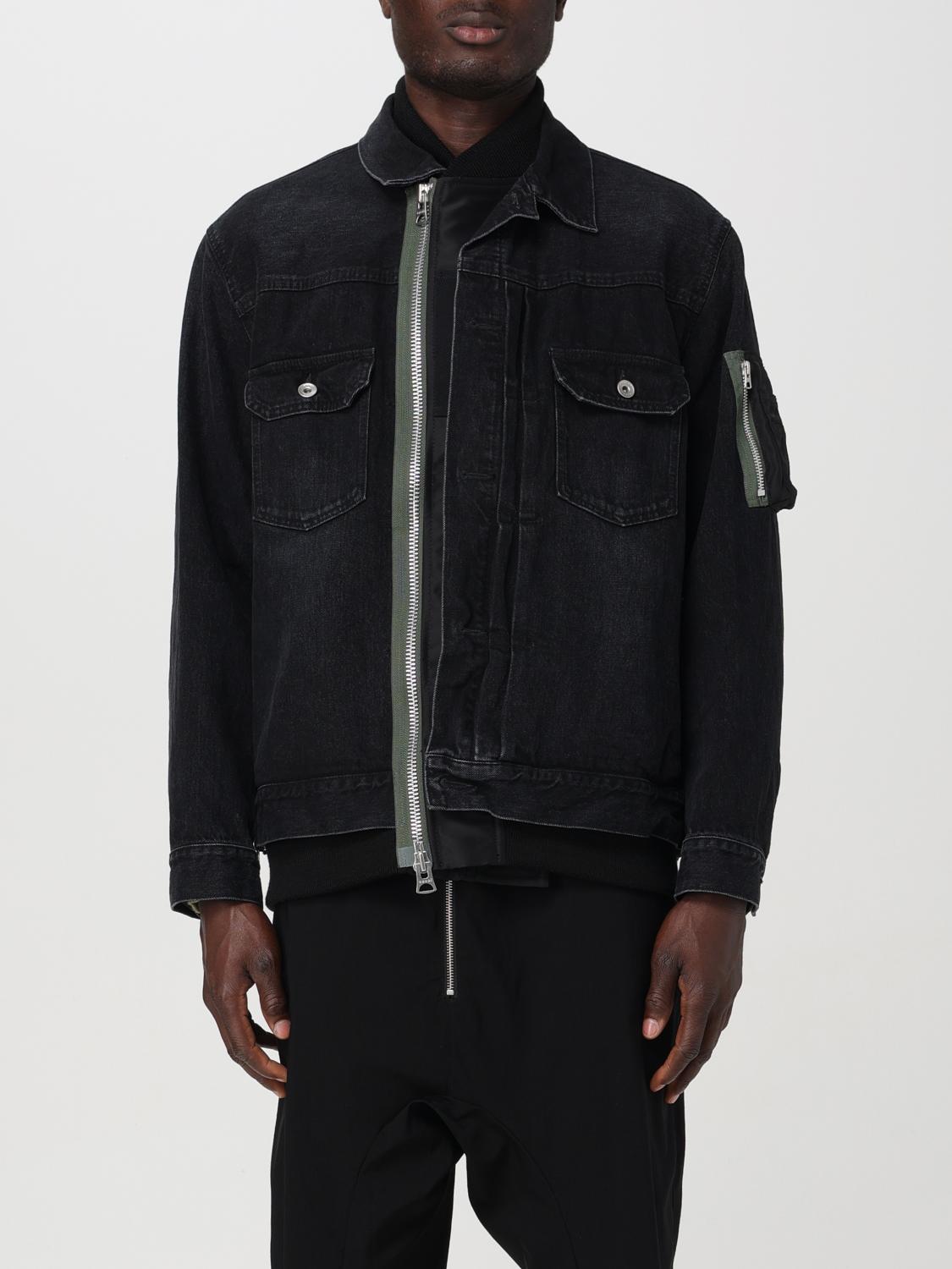 Sacai ブレザー メンズ - ブラック | 2403352M | GIGLIO.COM