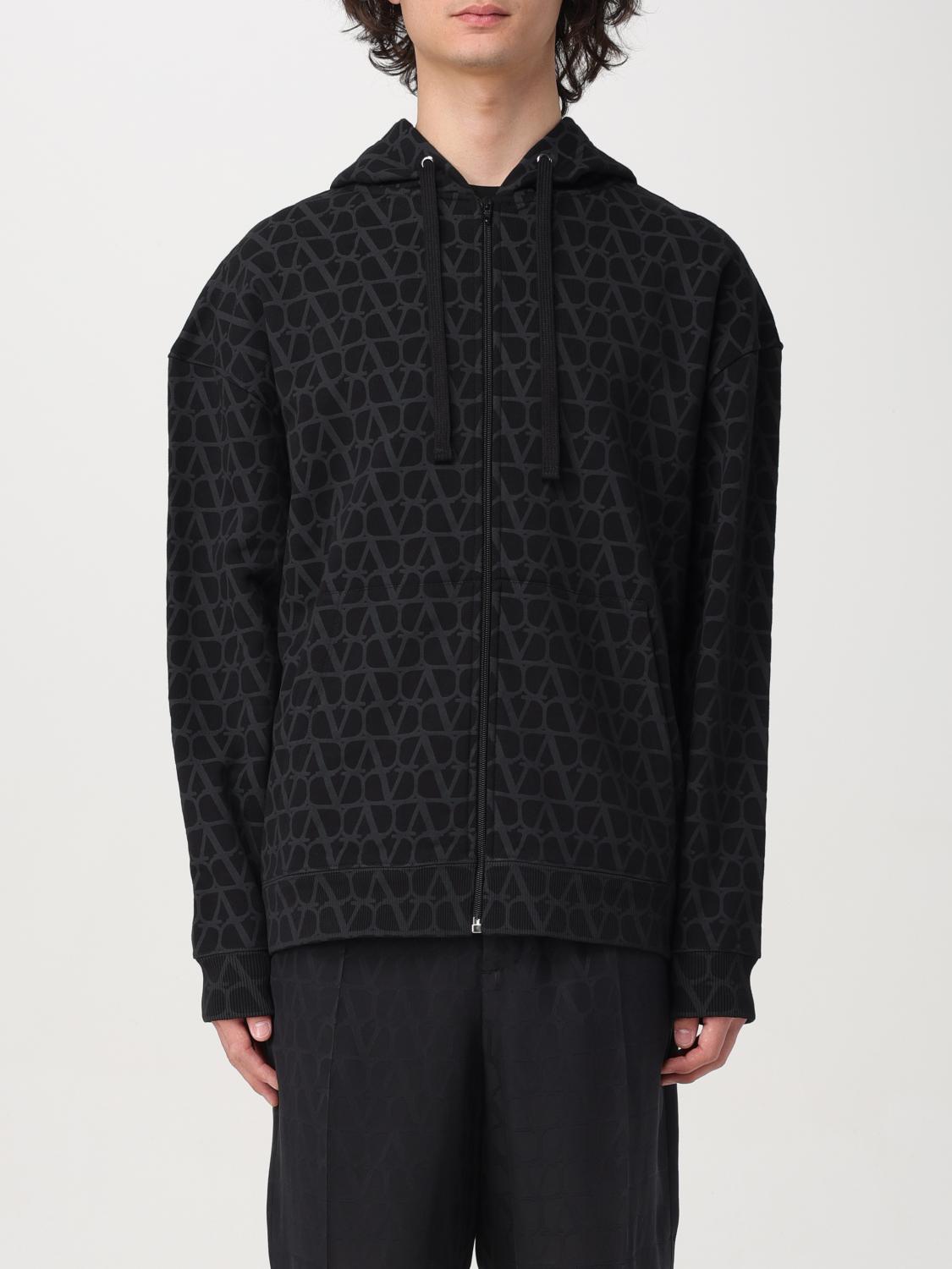 VALENTINO SWEATSHIRT: Pullover herren Valentino, Schwarz - Img 1