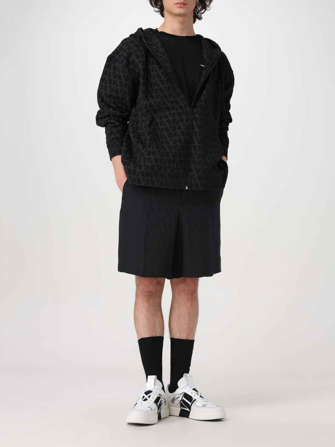 VALENTINO SWEATSHIRT: Pullover herren Valentino, Schwarz - Img 2