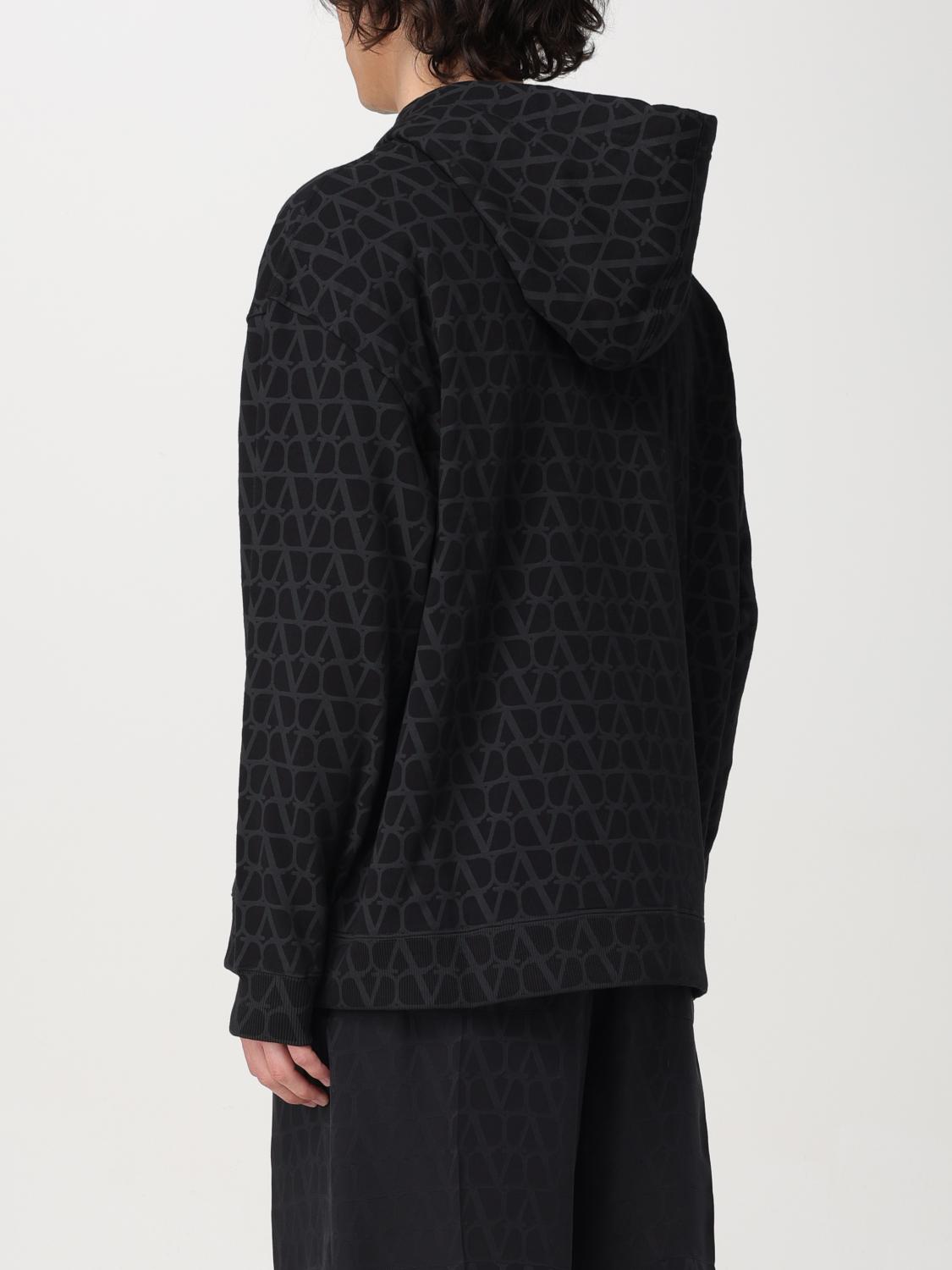 VALENTINO SWEATSHIRT: Pullover herren Valentino, Schwarz - Img 3