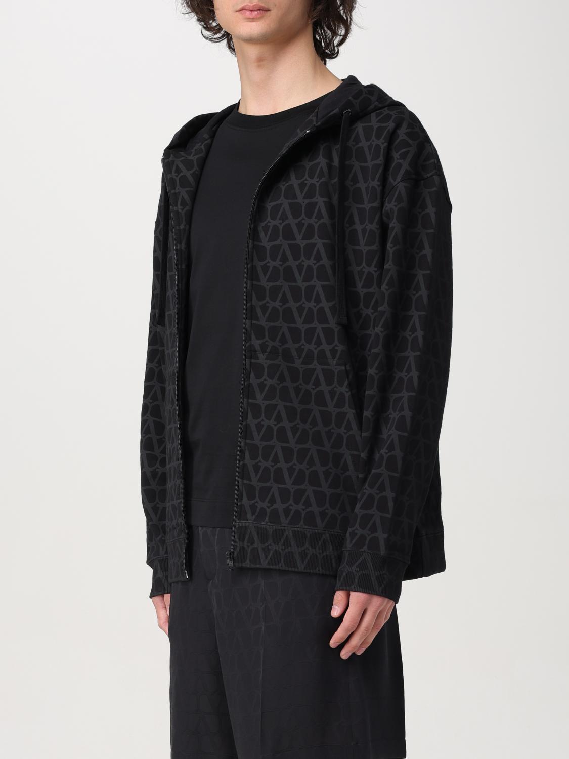VALENTINO SWEATSHIRT: Pullover herren Valentino, Schwarz - Img 4