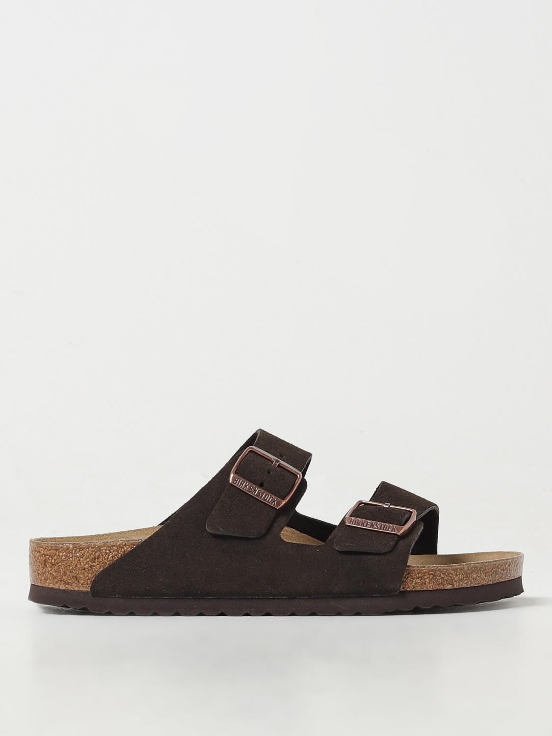 BIRKENSTOCK SANDALS: Sandals men Birkenstock, Brown - Img 1