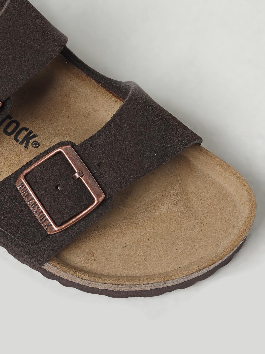 BIRKENSTOCK SANDALS: Sandals men Birkenstock, Brown - Img 4