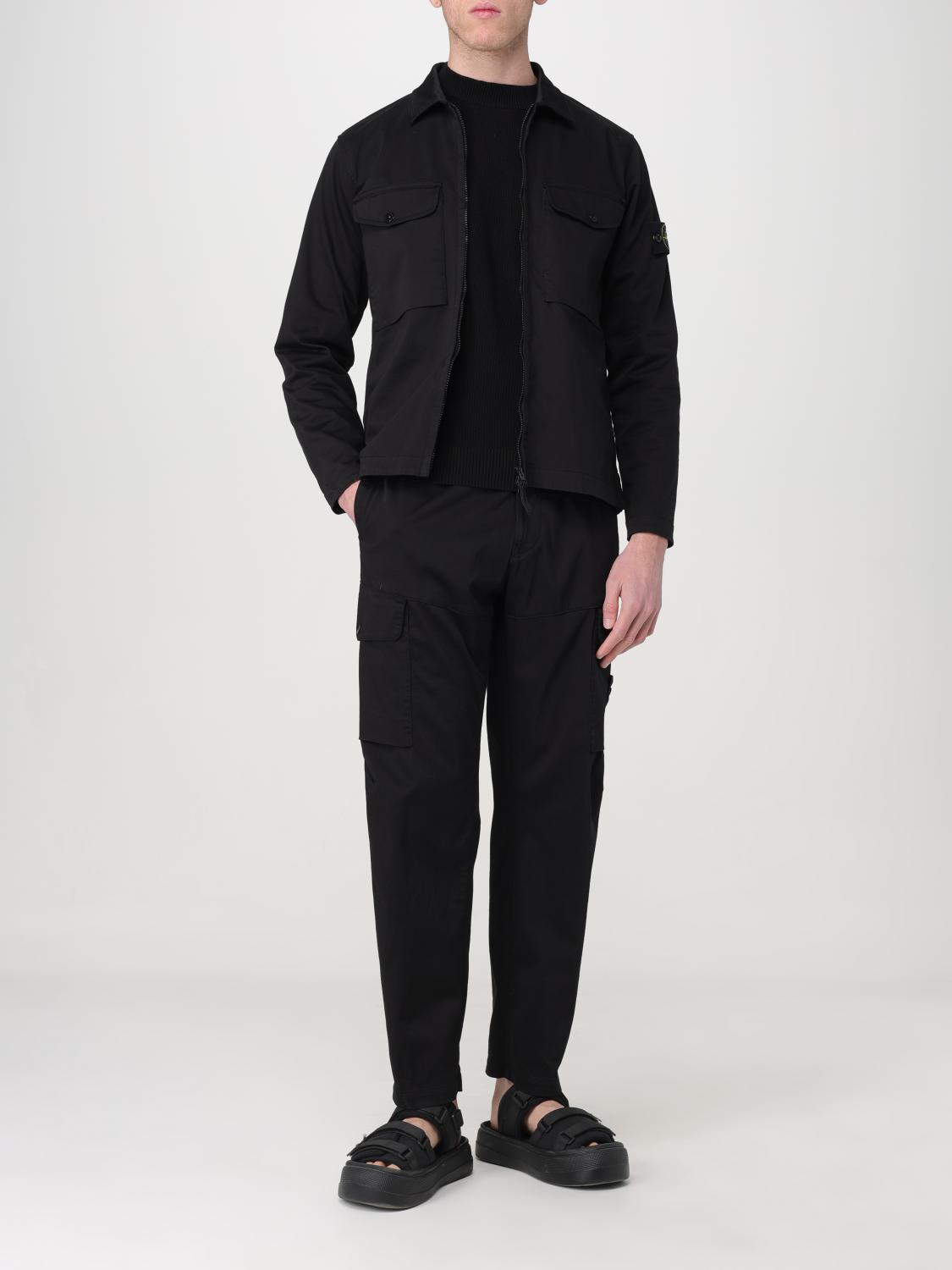 STONE ISLAND SHIRT: Shirt men Stone Island, Black - Img 2
