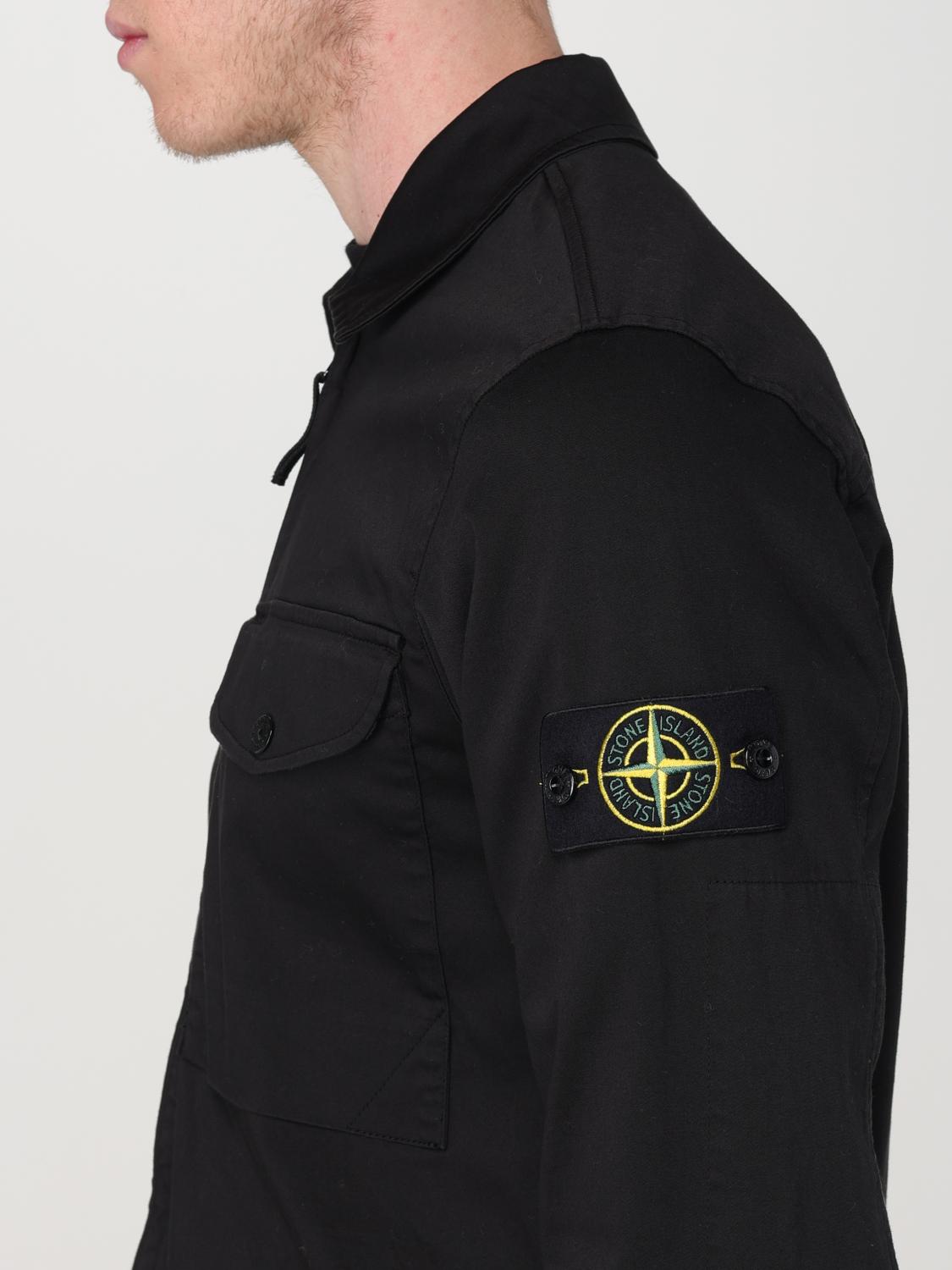 STONE ISLAND SHIRT: Shirt men Stone Island, Black - Img 5