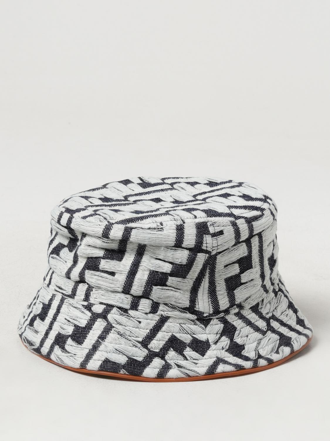 FENDI HAT: Hat men Fendi, Blue - Img 1