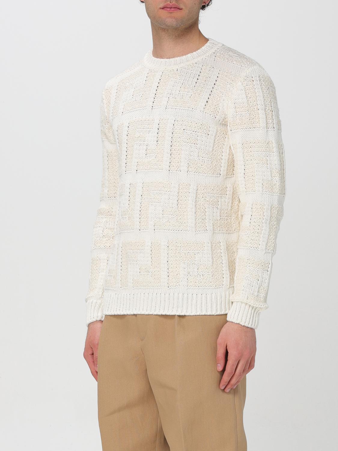 Fendi Sweater men - White | FZX091AR82 | GIGLIO.COM