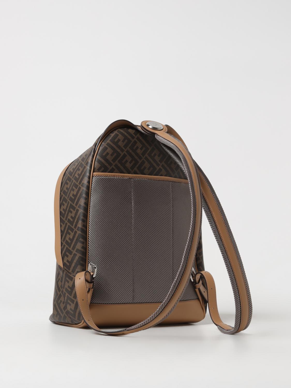 Fendi Backpack men - Brown | 7VZ076A9XS | GIGLIO.COM