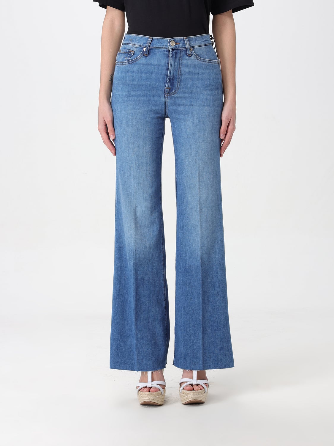 Jean 7 For All Mankind Femme Taille 30 - Vintage Wash Great Wall Of China - Occasion Excellent état