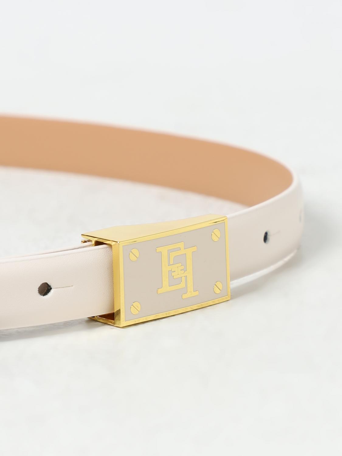 ベルト ELISABETTA FRANCHI Woman Belt Butter CT02S 193 ELISABETTA FRANCHI: Belt woman - Butter | Elisabetta Franchi