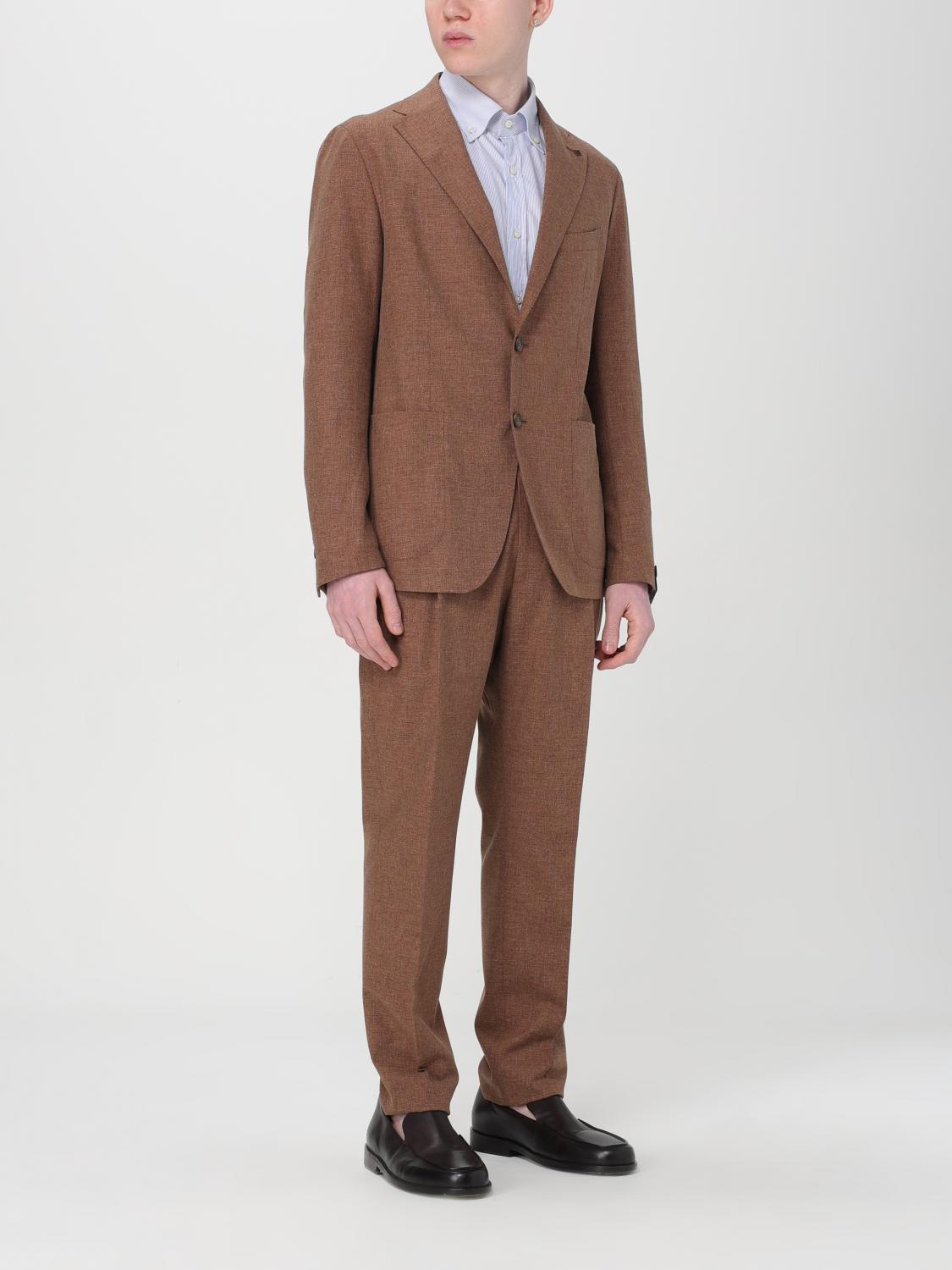 TAGLIATORE: Suit men - Brown | Tagliatore suit