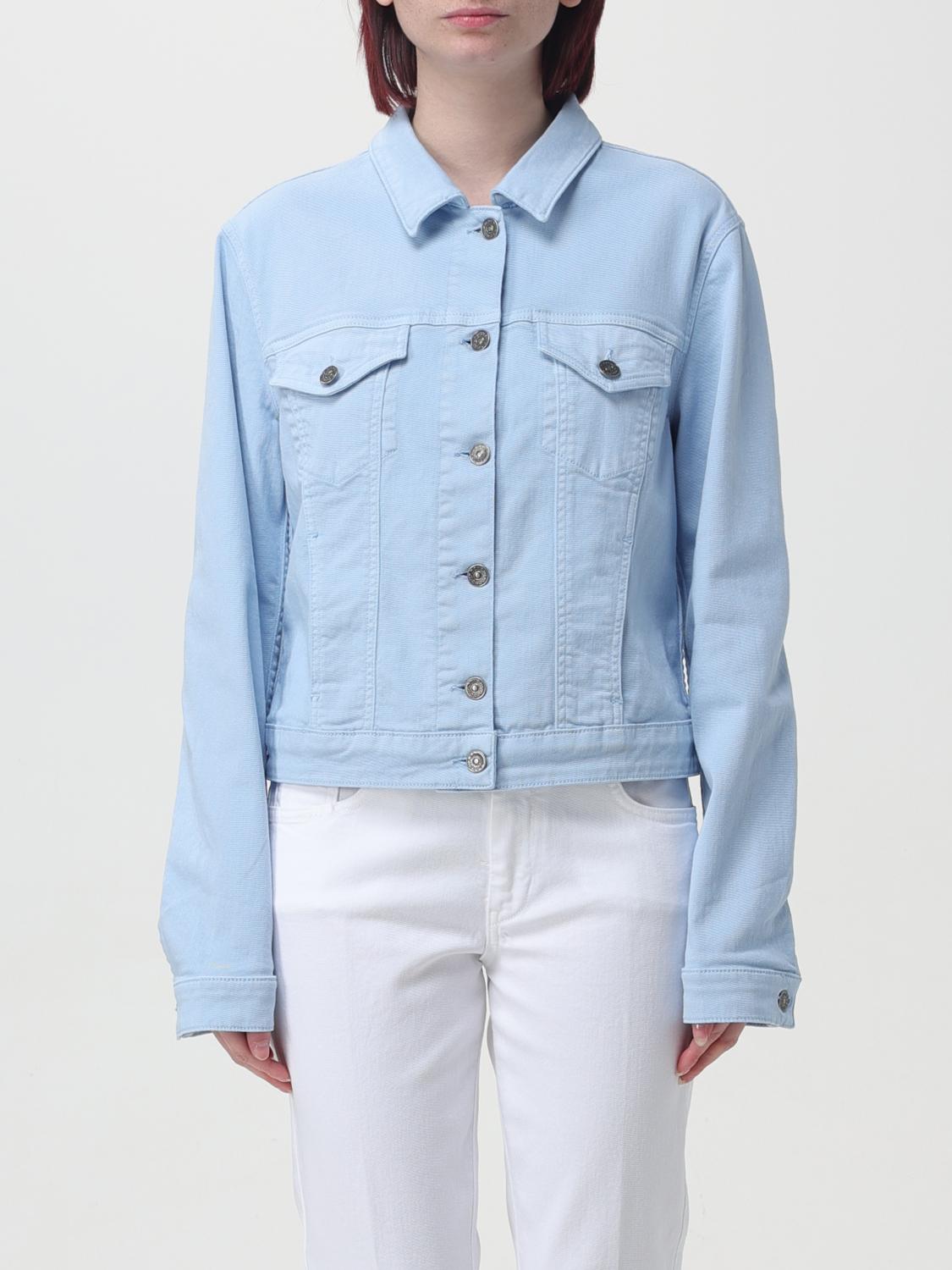 ジャケット DONDUP Women Outer DJ460DSH365 IQ1800 BLUE DONDUP: Jacket woman - Blue | Dondup jacket DJ460BS0030DPTD