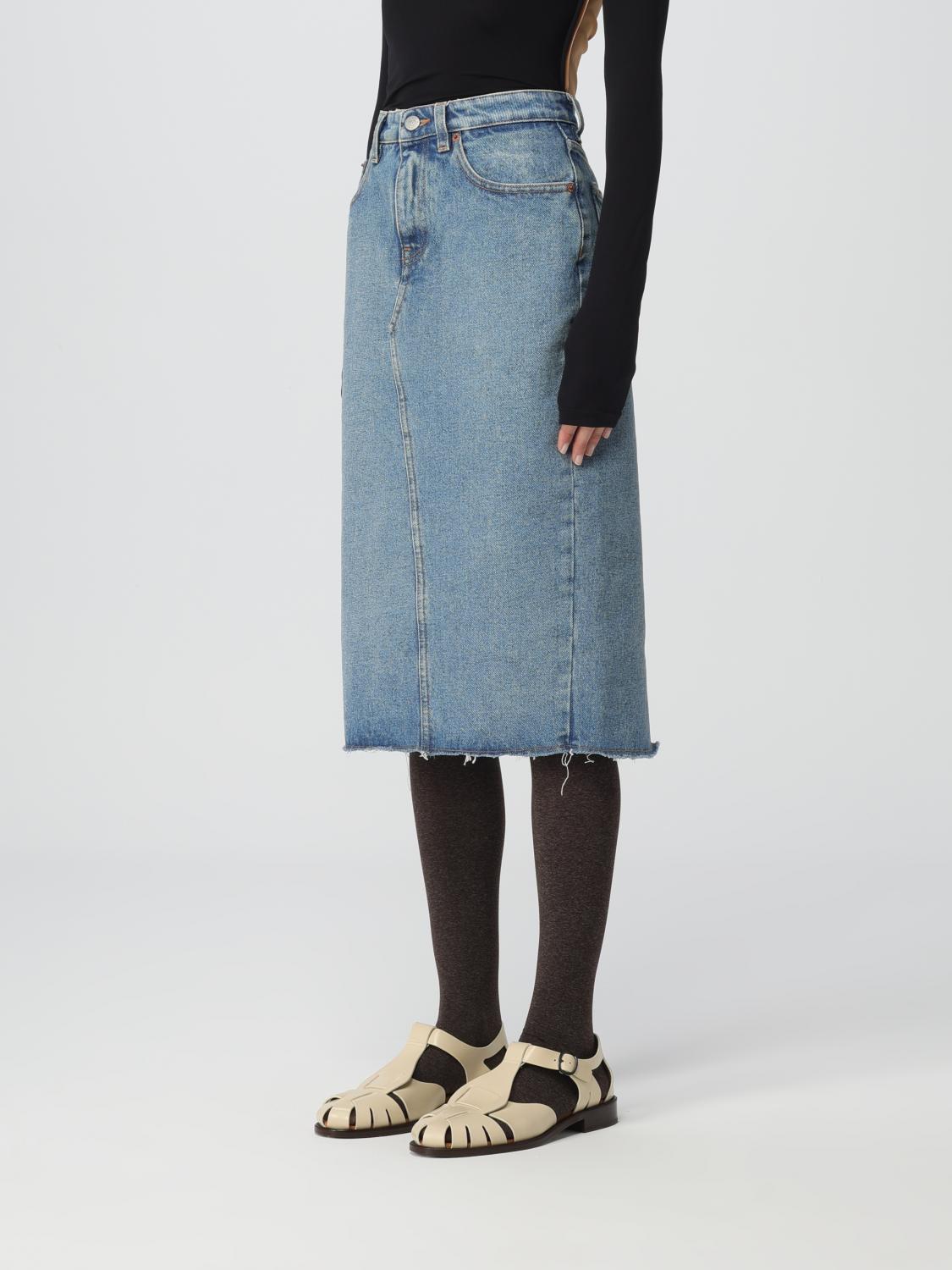 MM6 MAISON MARGIELA：スカート レディース - デニム | GIGLIO