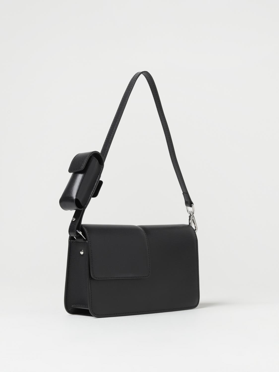 MSGM SAC PORTÉ ÉPAULE: Sac porté épaule femme MSGM, Noir - Img 2
