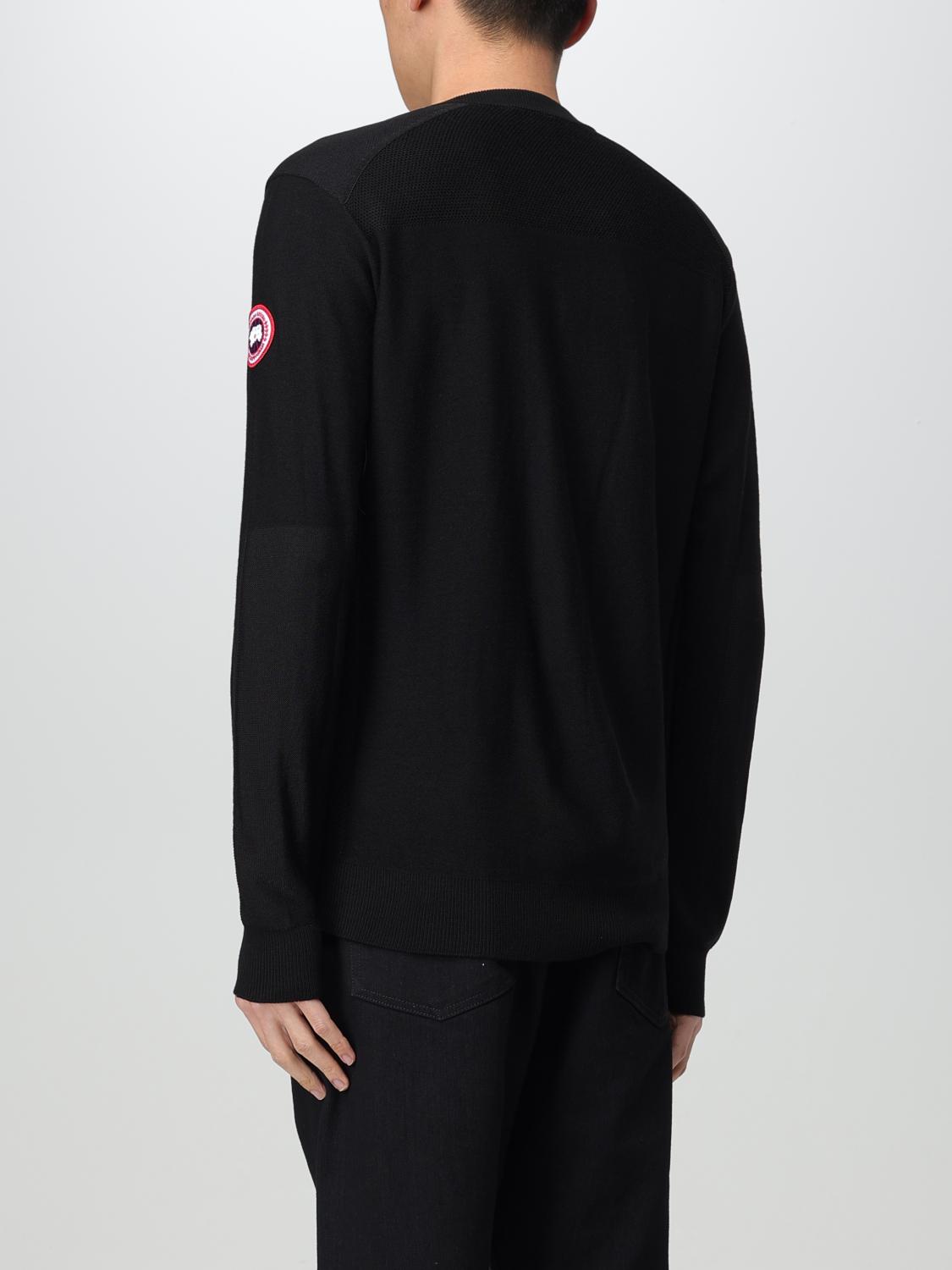 CANADA GOOSE JUMPER: Jumper men Canada Goose, Black - Img 2