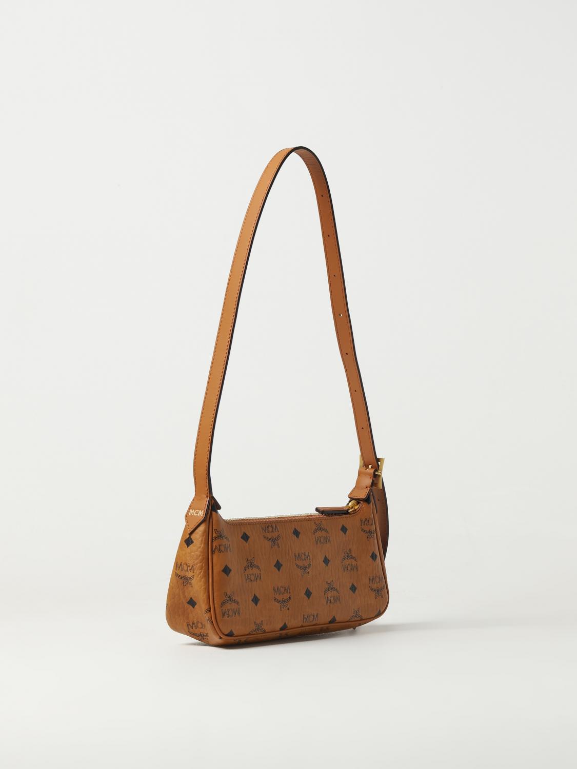 MCM SHOULDER BAG: Shoulder bag woman Mcm, Brown - Img 2