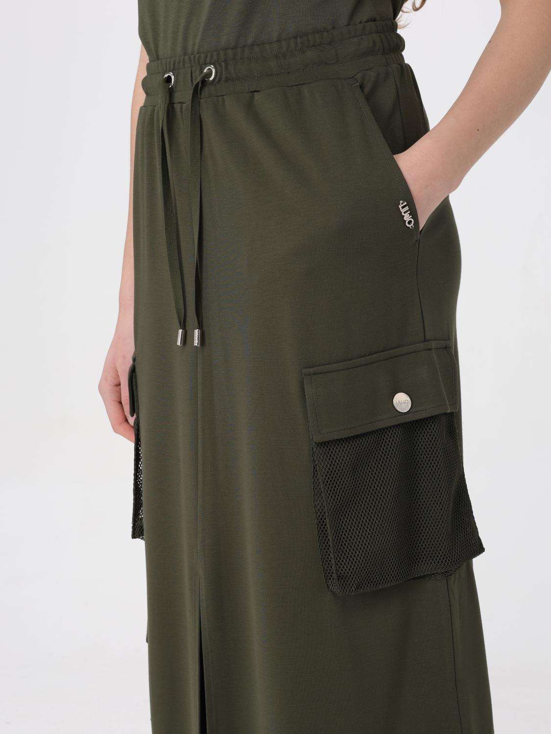 LIU JO SKIRT: Skirt woman Liu Jo, Green - Img 3