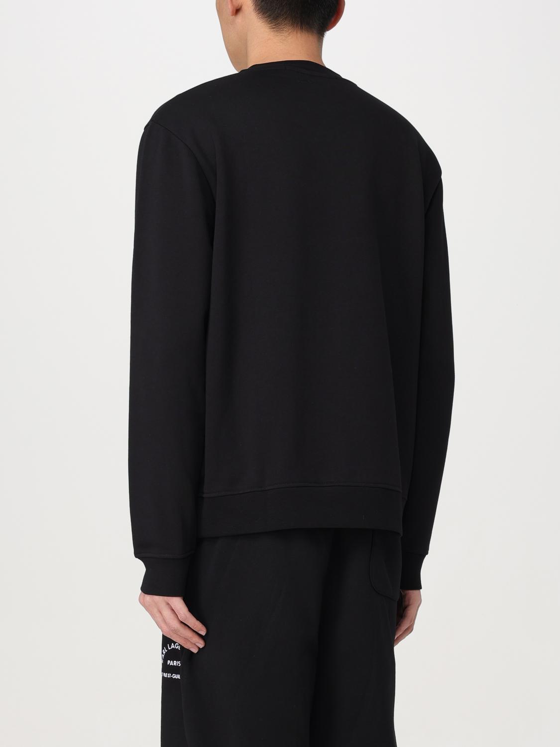 KARL LAGERFELD SWEATER: Sweater men Karl Lagerfeld, Black - Img 2