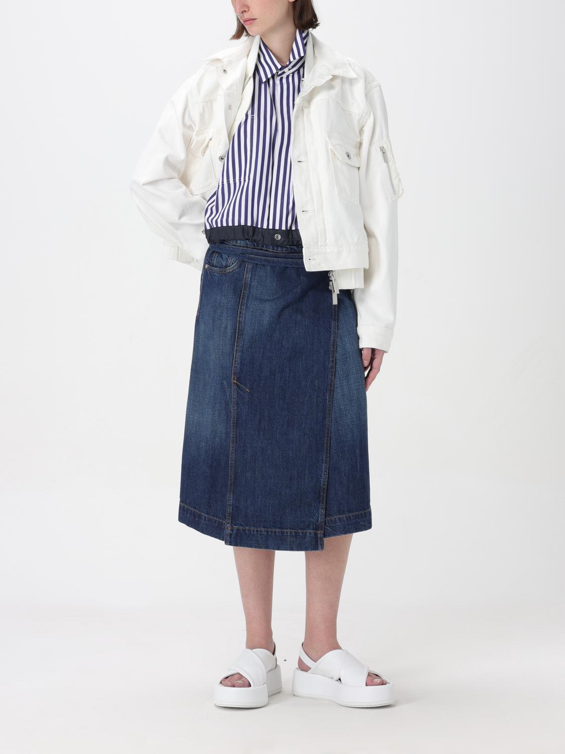 Sacai シャツ レディース - ブルー | SCW103 | GIGLIO.COM
