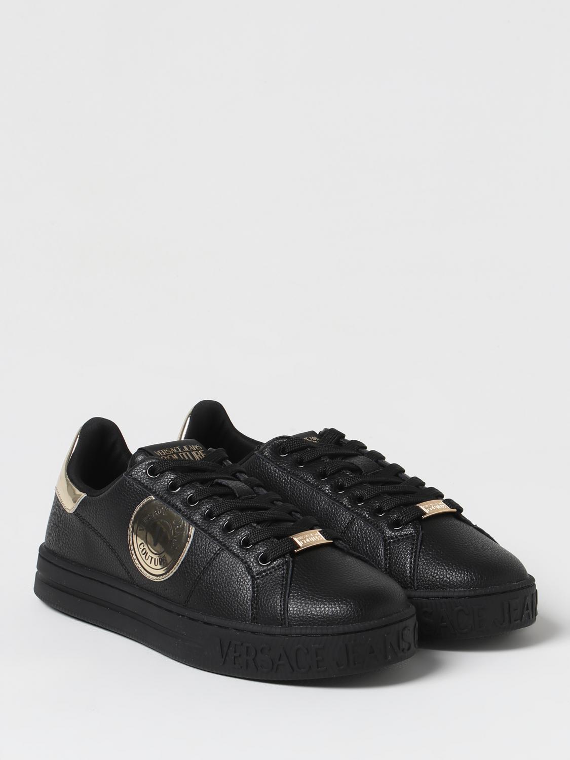 VERSACE JEANS COUTURE BASKETS: Baskets homme Versace Jeans Couture, Noir - Img 2