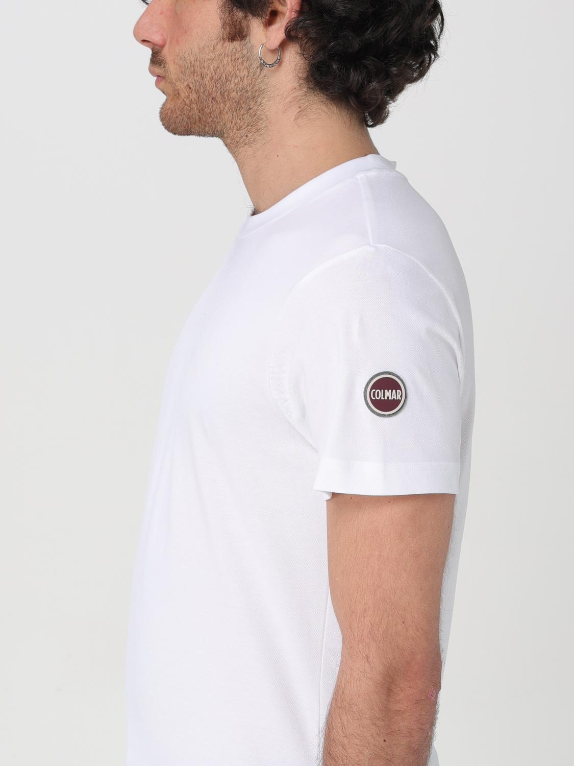 Tシャツ・カットソー COLMAR Men T-shirt White 75104SH 01 COLMAR:Tシャツ メンズ - ホワイト | GIGLIO.COMオンラインの