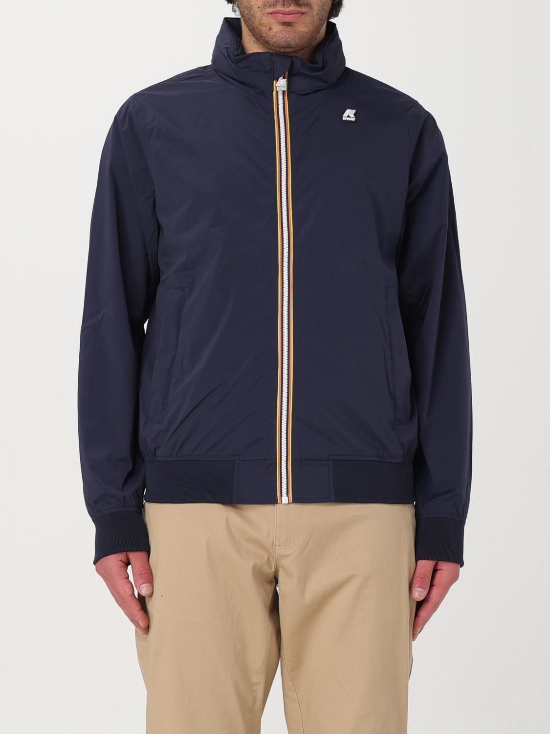K-WAY JACKET: Jacket men K-way, Blue - Img 1